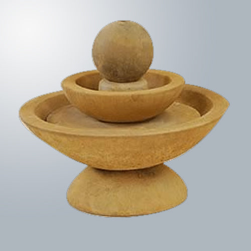 Charming Small Fountain with Elegant Spillways