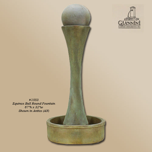 Stunning Equinox Round Fountain Ball