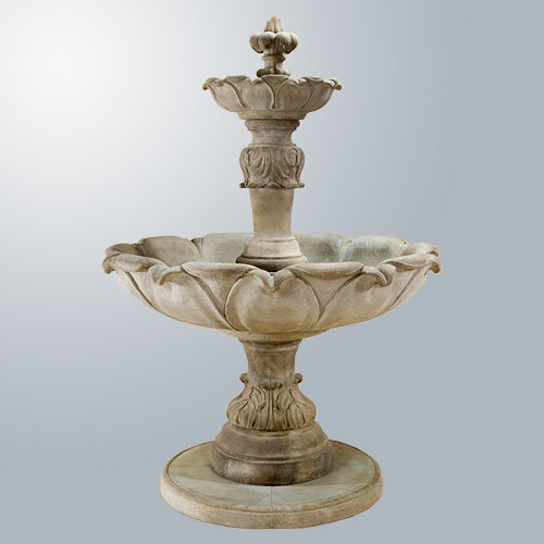 Elegant Acanthe Floral Fountain