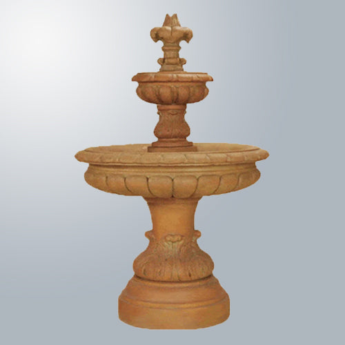 Elegant Frascati Two-Tier Fountain