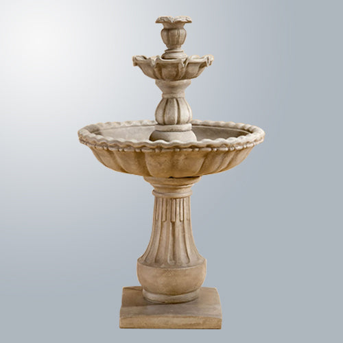 Elegant Gaetana Two-Tier Water Fountain