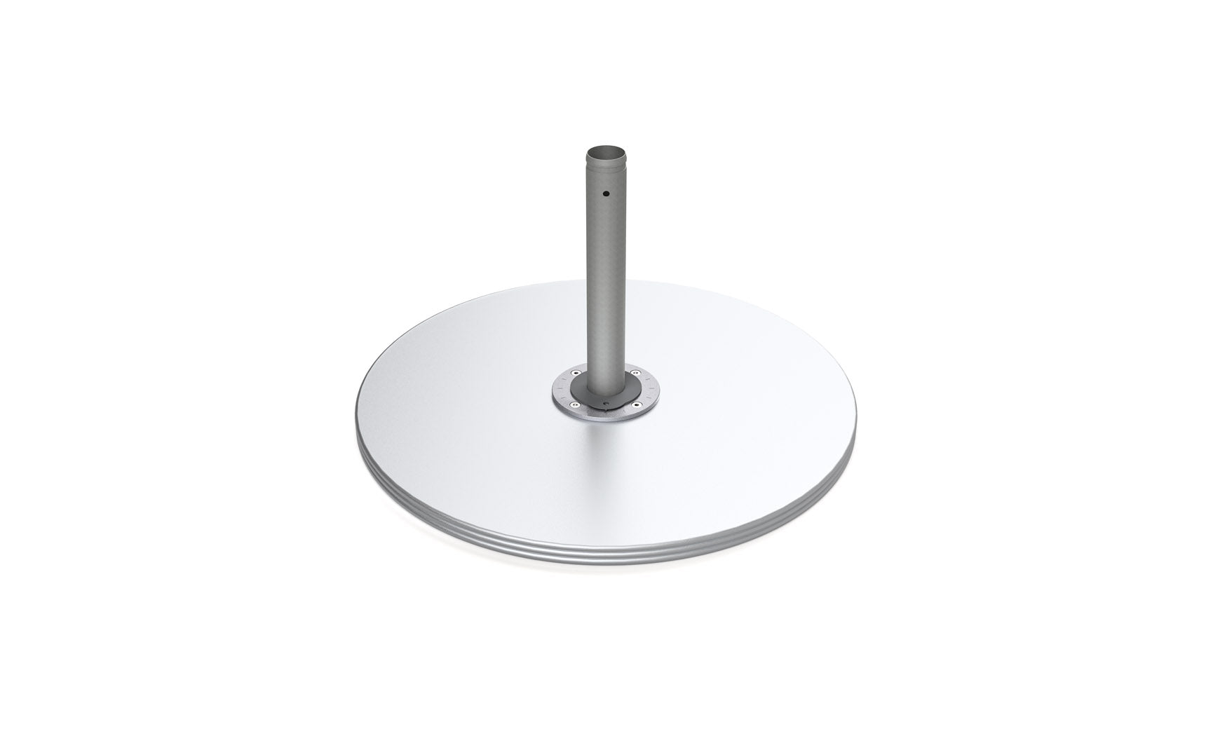 Ledge Galvanized Steel Plate Stack Cantilever Base-MADE TO ORDER