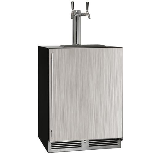 Perlick 24" Indoor C-Series Beer Dispenser Double Tap