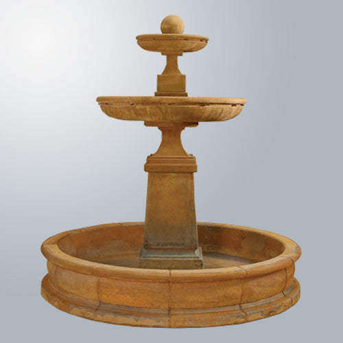 Elegant Hampton Tall Pond Fountain for Serene Outdoor Spaces