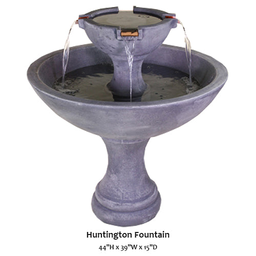 Elegant Huntington Fountain for Your Outdoor Oasis