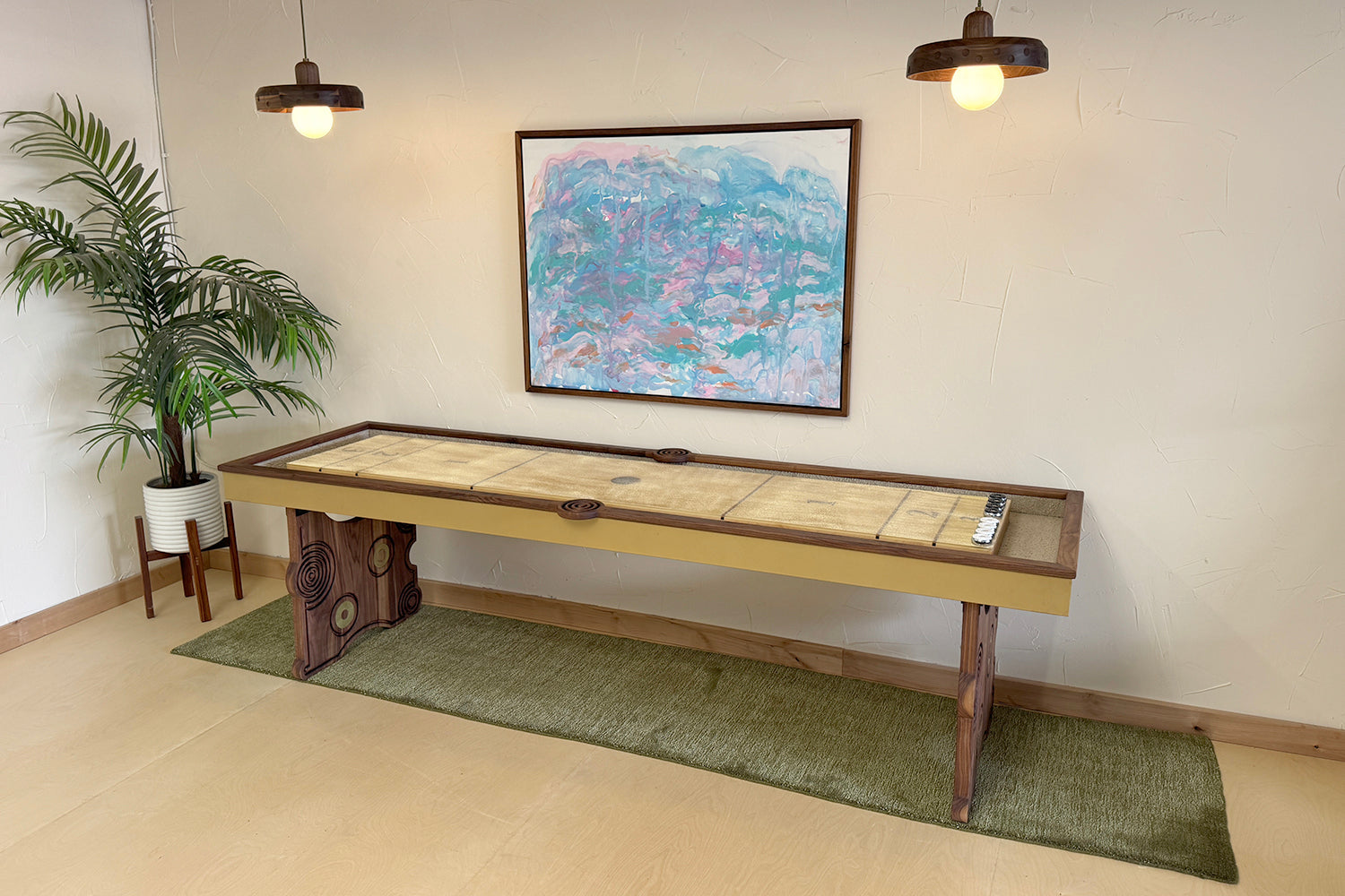 Sean Woolsey Funsickle Shuffleboard Table