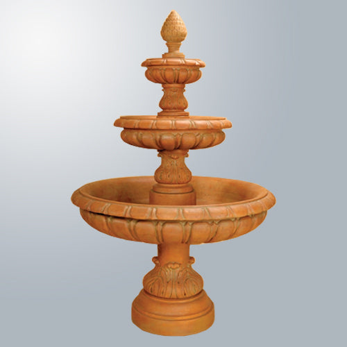 Majestic Three-Tier Garden Fountain