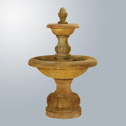 Stunning Isola Two-Tier Fountain for Enchanting Gardens