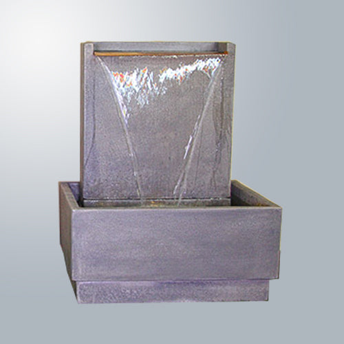 Elegant Short Lamina Wall Fountain for Instant Serenity