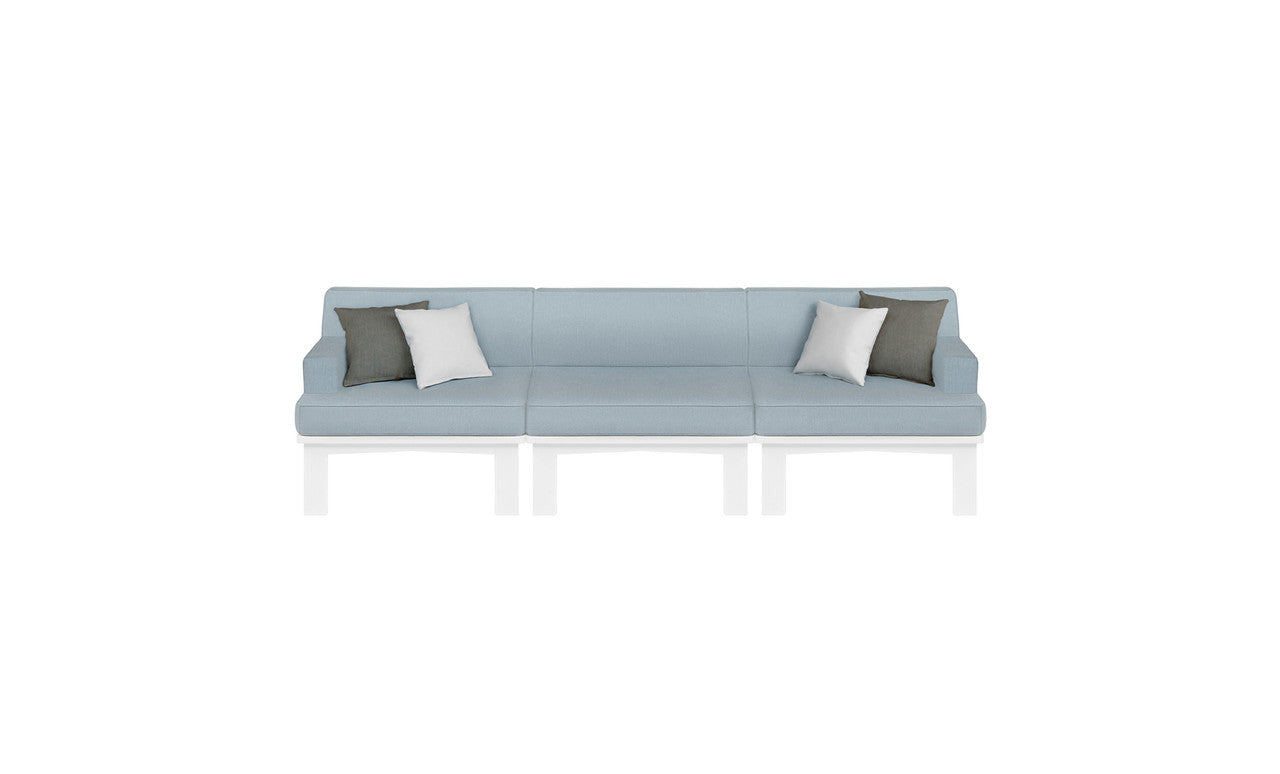 Ledge Mainstay Sectional 3 Piece Sofa