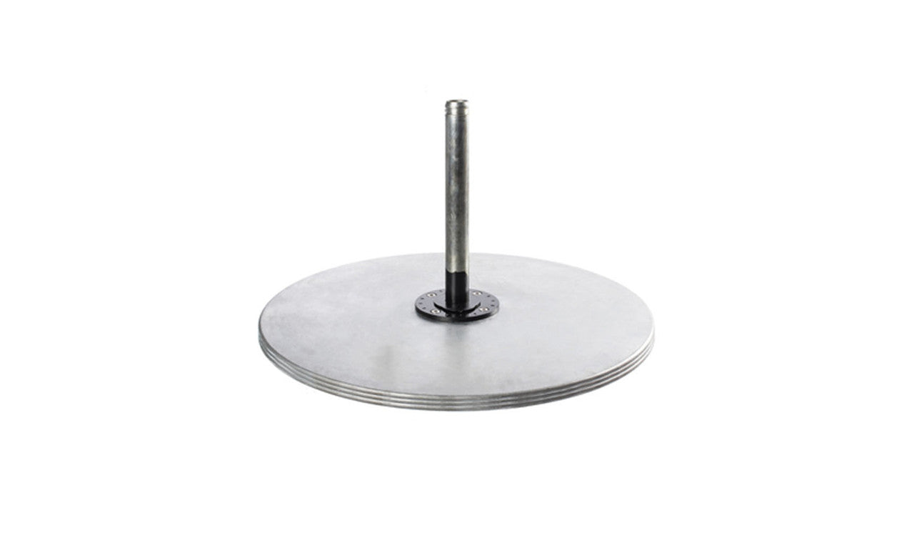 Ledge Galvanized Steel Plate Stack Cantilever Base-MADE TO ORDER