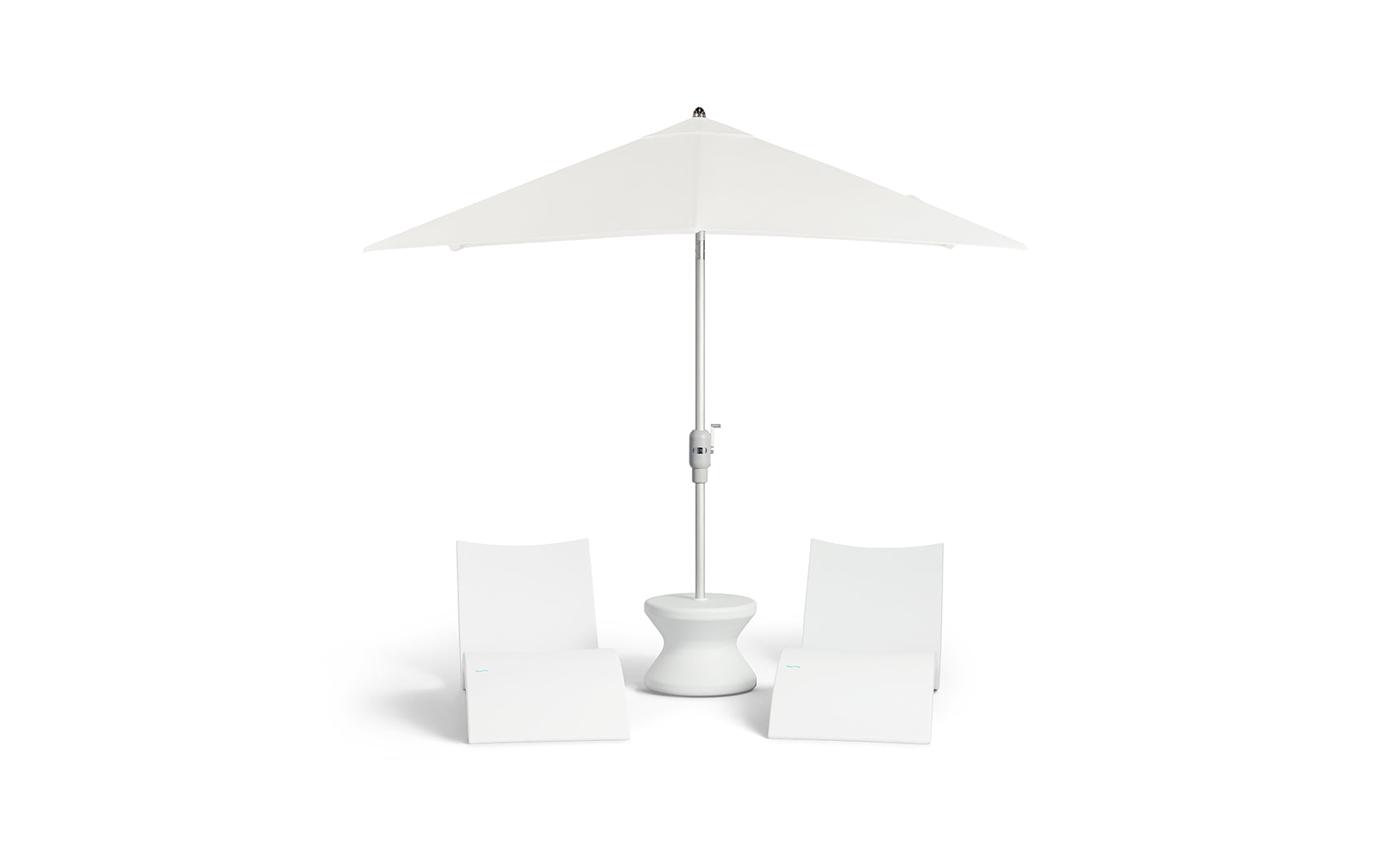 Ledge 8.5' Square Signature 360° Tilt Umbrella