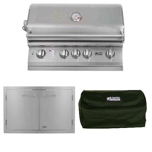 Lion Premium Grills Simple 3-Piece 32" Outdoor Kitchen Package