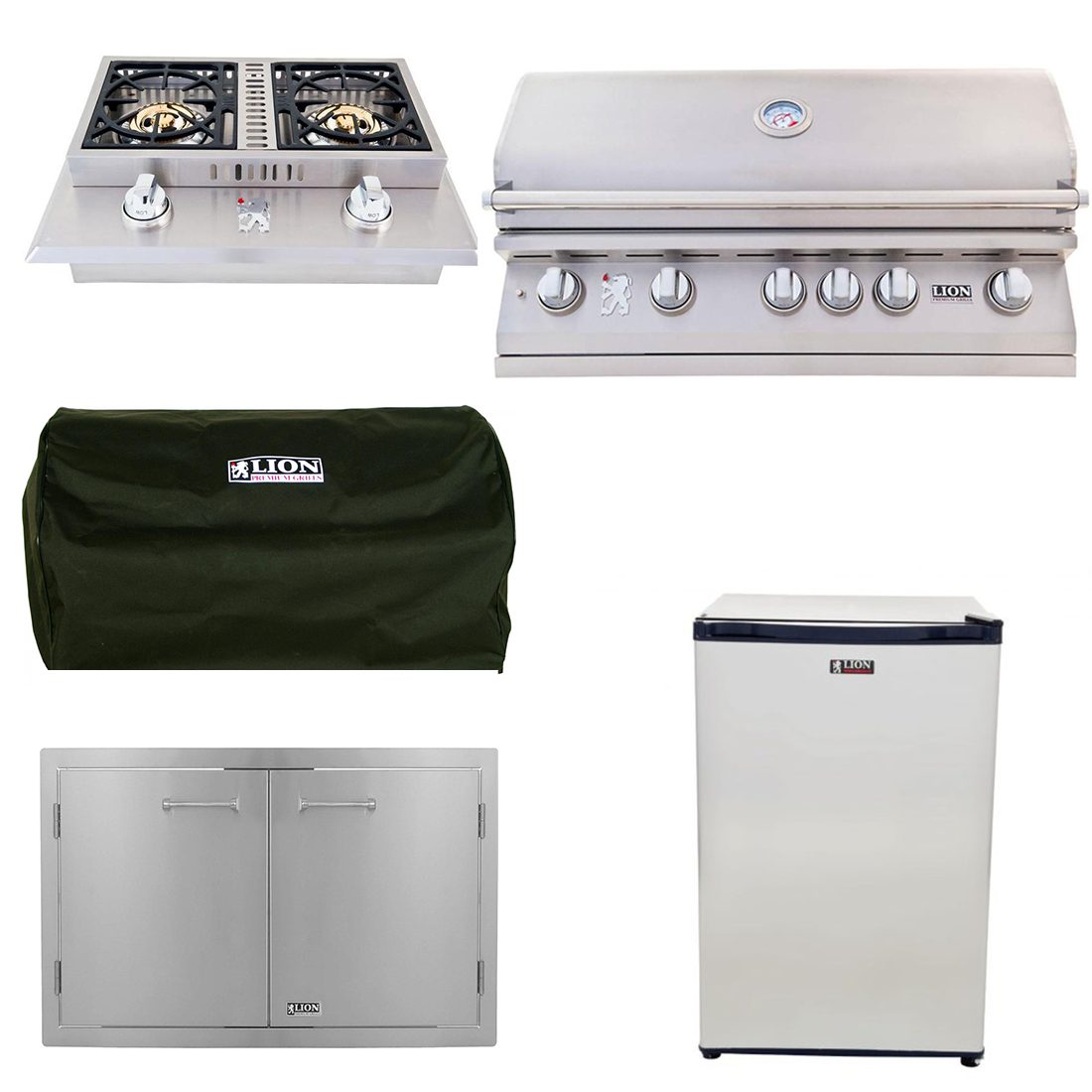 Lion Premium Grills L90000 40" Built-In Gas Grill Package