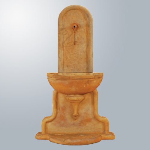 Elegant Livia Wall Fountain with Charming Spout