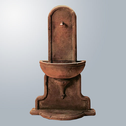 Elegant Livia Outdoor Wall Fountain with Spout