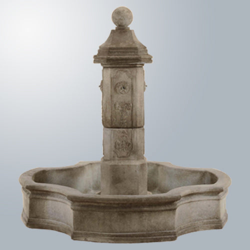 Elegant Lorraine Pond Fountain for Tranquil Outdoor Serenity