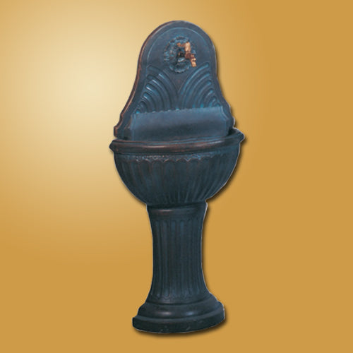 Elegant Lucca Wall Fountain with Water Spout