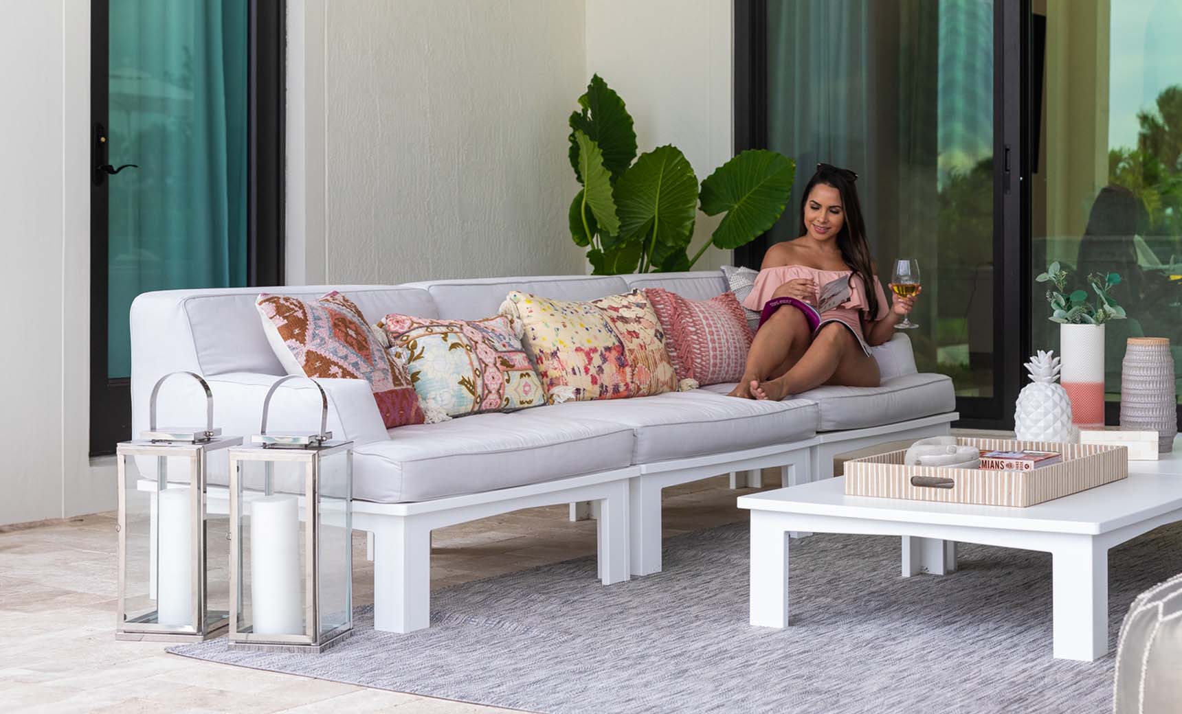 Ledge Mainstay Sectional 3 Piece Sofa