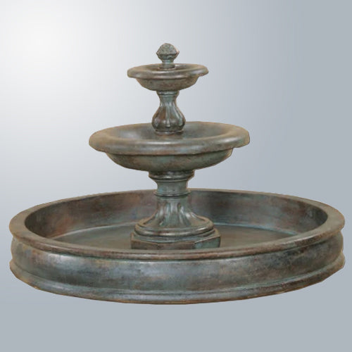 Elegantly Designed Mantova Tiered Outdoor Water Fountain for Your Garden