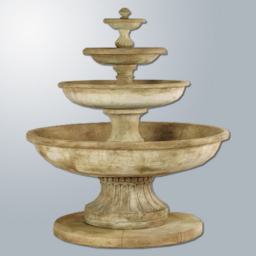 Exquisite Marina 4-Tier Outdoor Water Fountain for Serene Garden Spaces