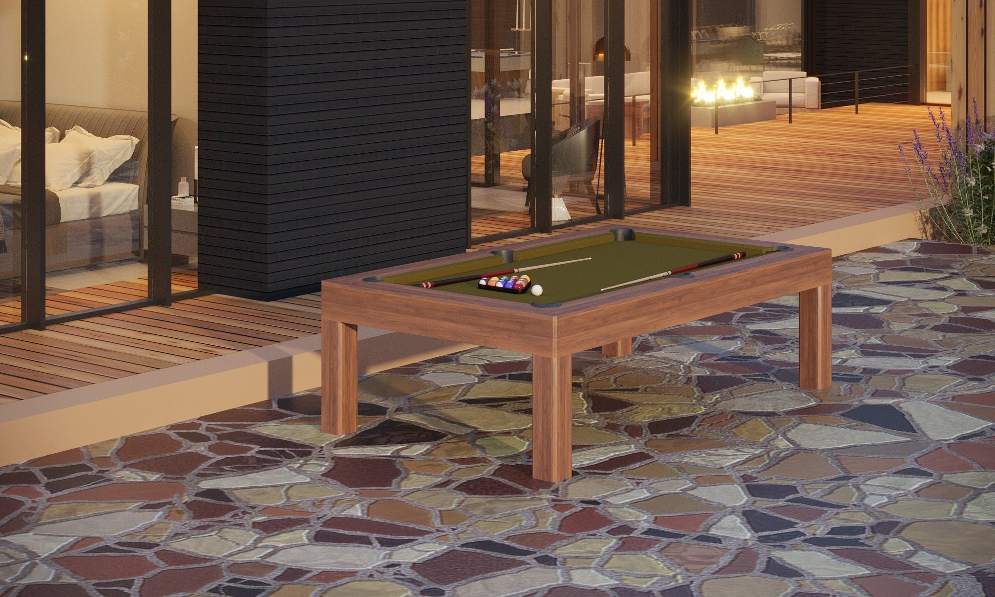 Sean Woolsey Outdoor Essence Pool Table