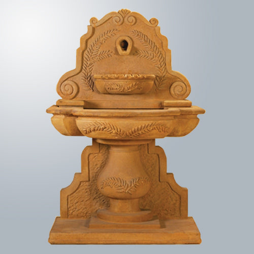 Elegant Olive Grove Wall Fountain for Tranquil Outdoor Spaces