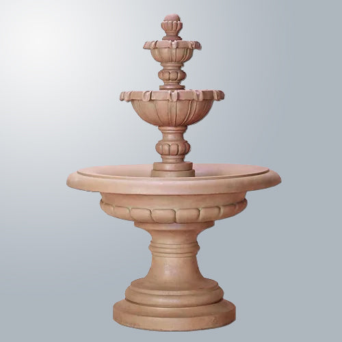 Elegant Padova Three-Tier Outdoor Water Fountain for Your Garden Retreat