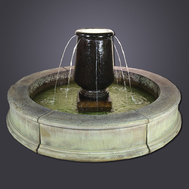 Elegant Palnum Urna Easy Pond Fountain for Serene Outdoor Spaces
