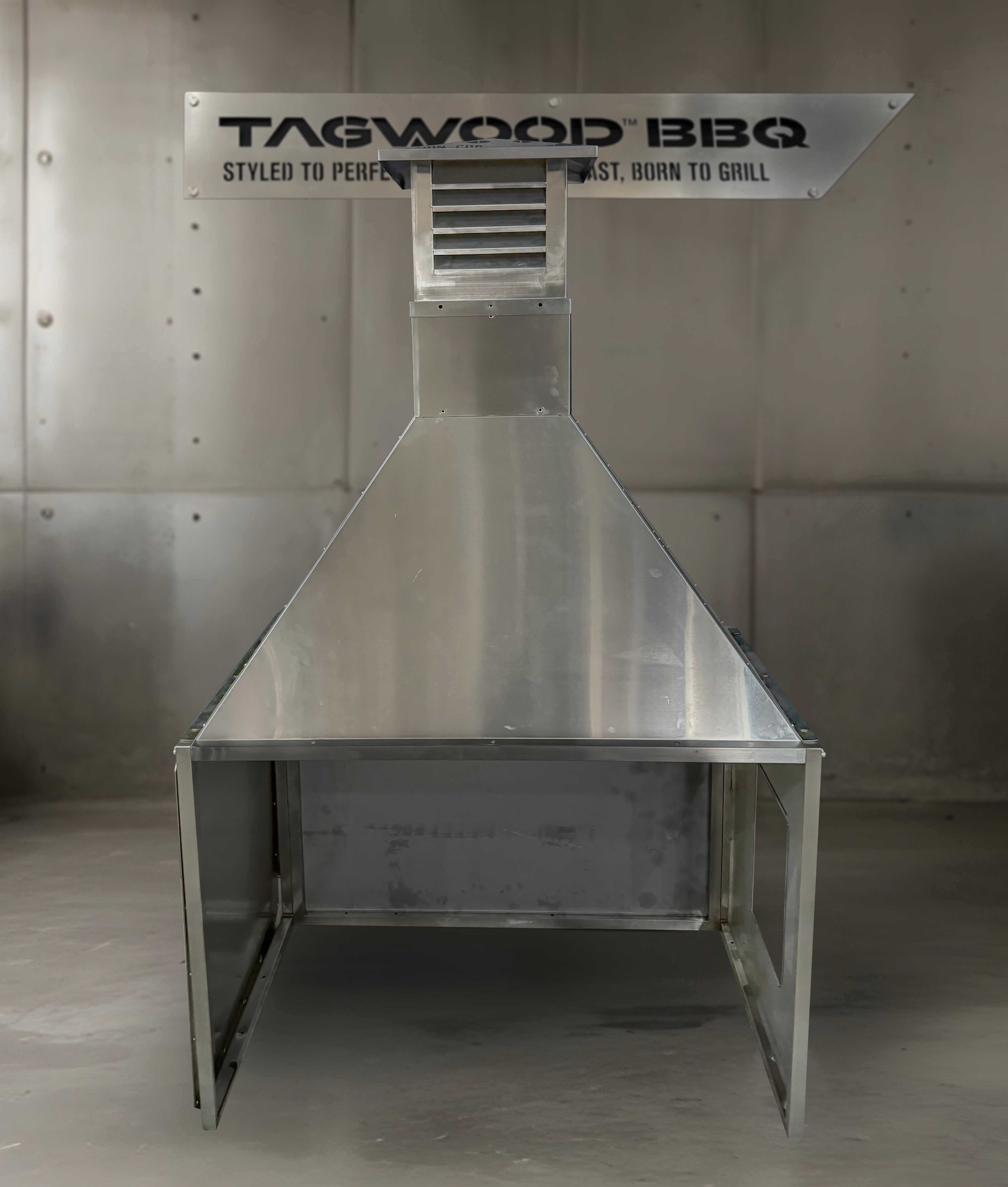 Tagwood BBQ Attachment Built-in Smoke Hood -- ASH05- PRE-ORDER