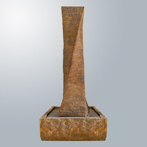 Charming Rustic Twist Water Fountain