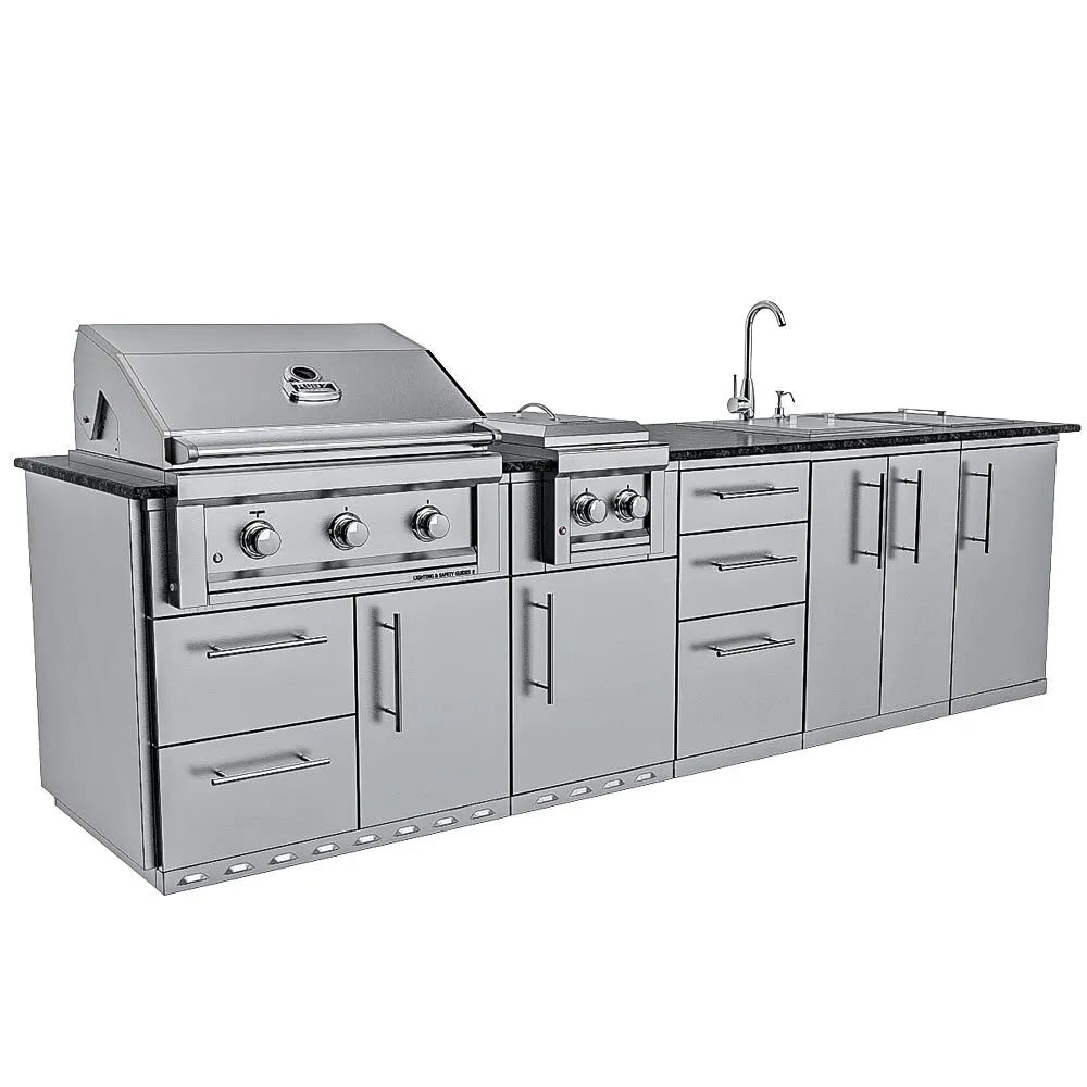 Sunstone Grills THE MAGNOLIA 10FT ADA-Compliant Cabinet Island Package – SCPMAGNOLIA10