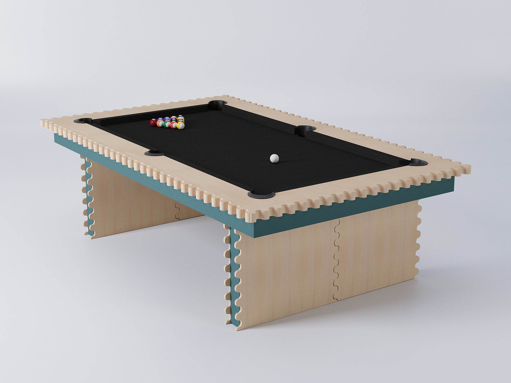 Sean Woolsey Squiggles Pool Table