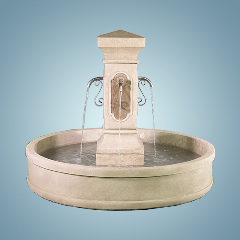 Enchanting San Pietro Malibu Pond Fountain for a Serene Outdoor Oasis