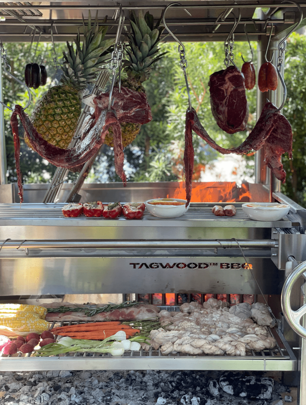 Tagwood BBQ Extended S shape meat hook (1 unit) | BBQ75SS --