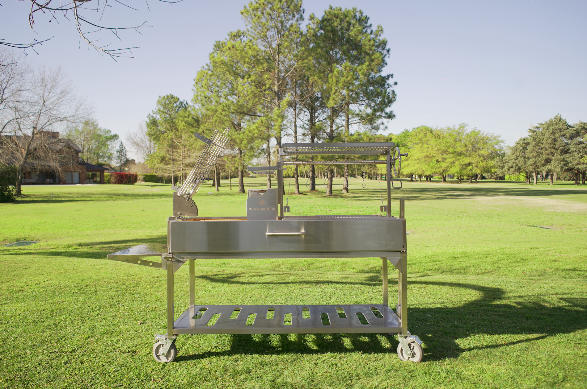 Tagwood BBQ Argentine Santa Maria Wood Fire & Charcoal Gaucho Grill | BBQ26SS --