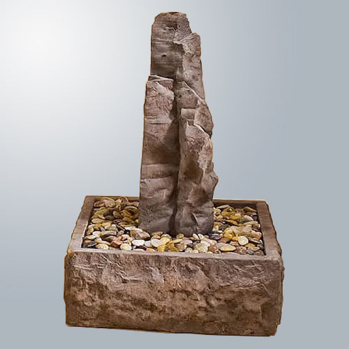Charming Small Sedona Rock Fountain