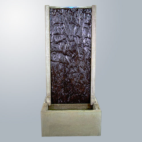 Elegant Tall Slate Water Wall Feature