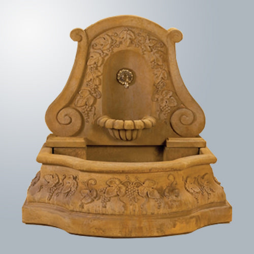 Elegant Sonoma Wall Fountain with Charming Spout