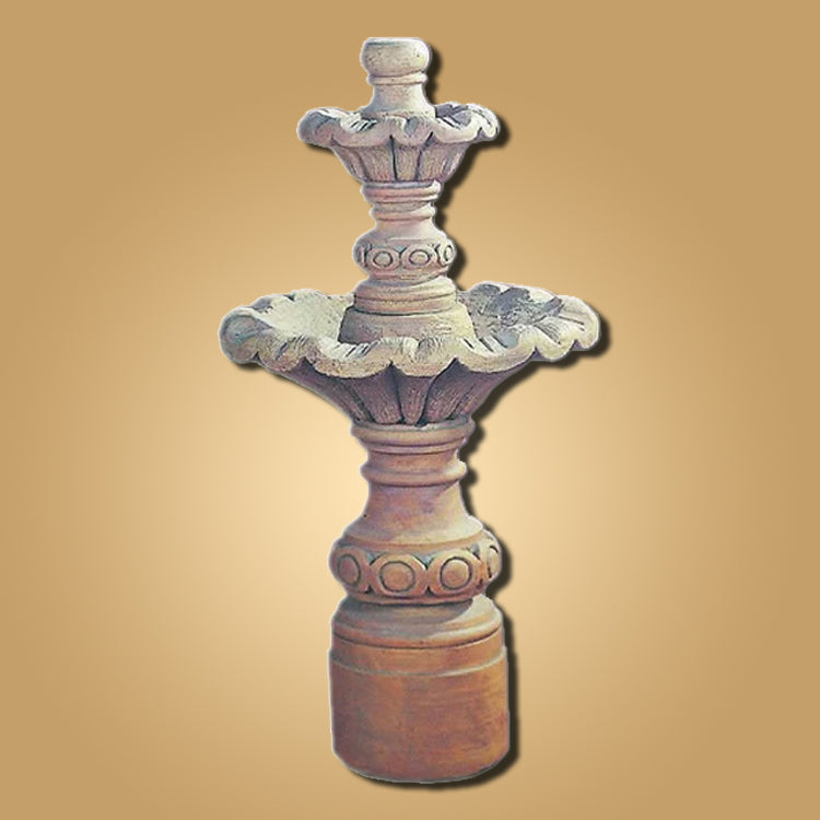 Elegant Spanish Garden Water Fountain