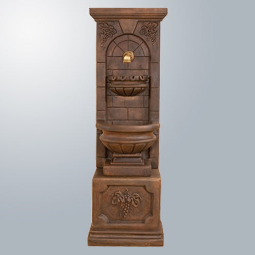 Elegant St. Helena Fountain with Base for Stunning Bronze Spout