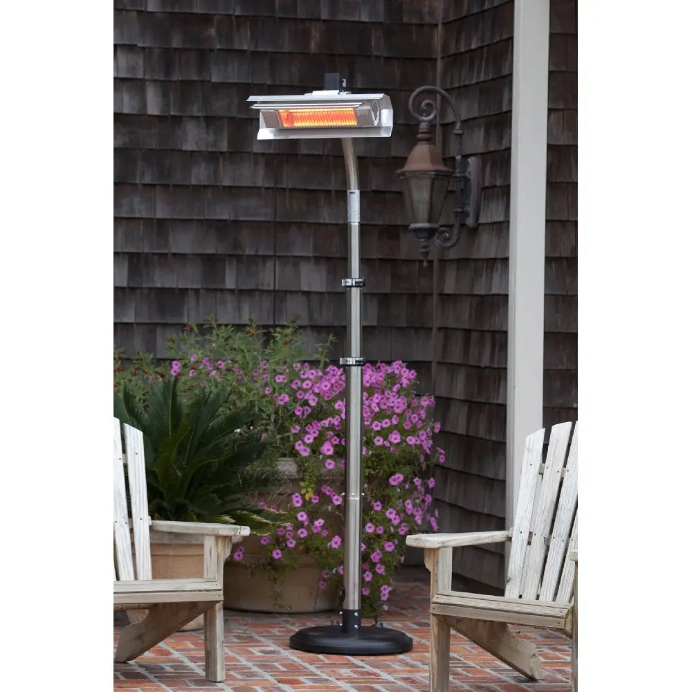 Fire Sense Stainless Steel Telescoping Offset Pole Mounted Infrared Patio Heater | 02117