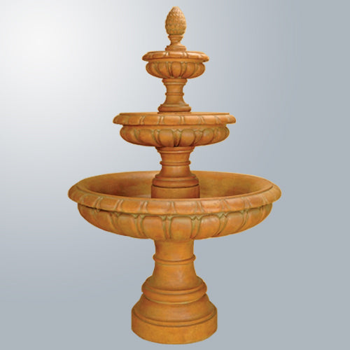 Elegant Three-Tier Talenti Fountain for a Serene Outdoor Oasis
