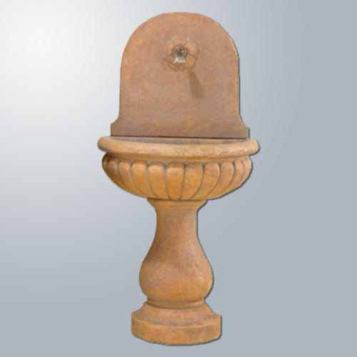 Elegant Tepula Outdoor Wall Fountain with Spout