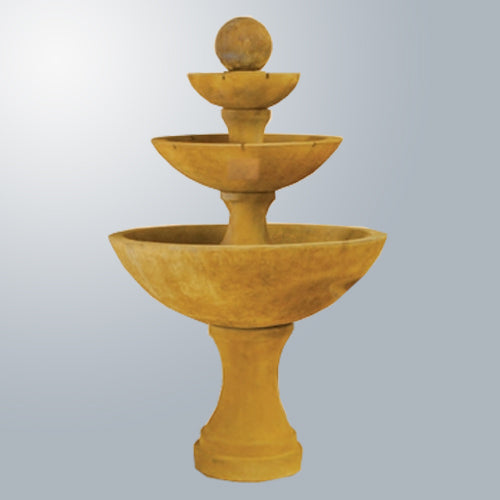 Stunning Terso Three-Tier Fountain with Elegant Spillways