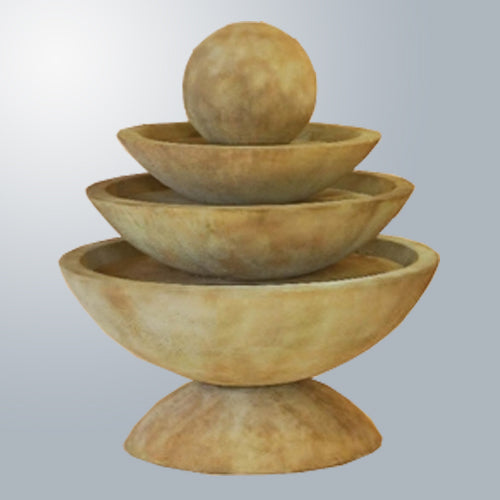 Stunning Three-Tier Tondo Fountain for Your Outdoor Oasis