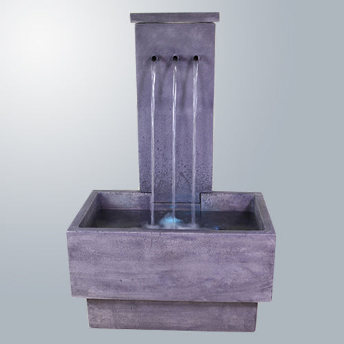 Giannini Garden Elegant Tre Rame Fountain for Your Outdoor Oasis