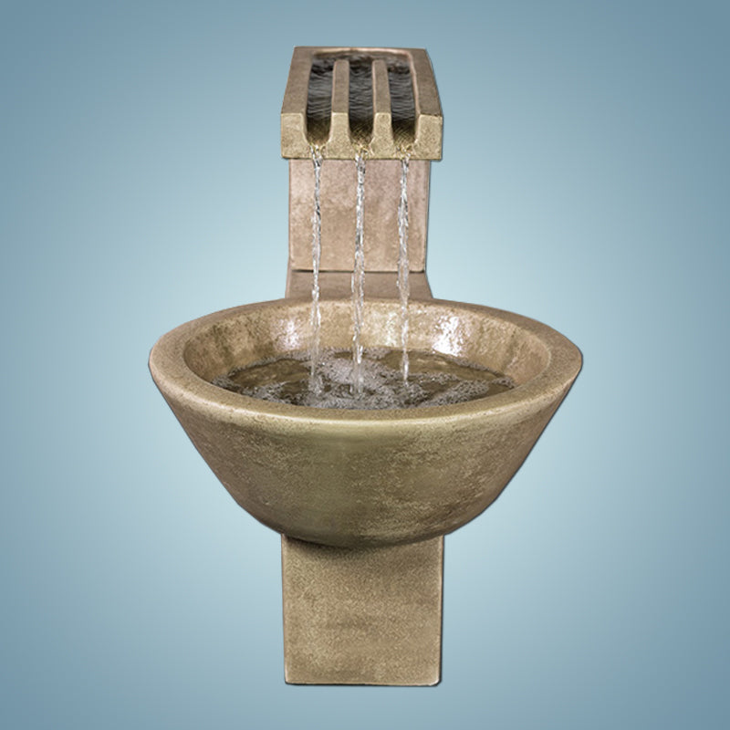 Giannini Garden Elegant Trellis Water Fountain