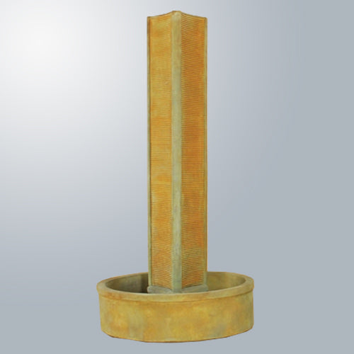 Elegant Tri-Water Fountain Without Ball Attachment