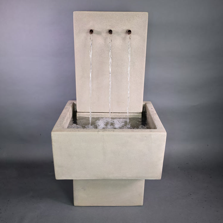 Elegant Tribus Patios Wall Fountain for a Tranquil Outdoor Oasis